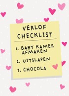 zwangerschap verlof checklist